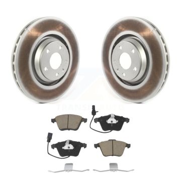 Front Coated Disc Brake Rotors And Ceramic Pads Kit For Audi TT Quattro TTS KGC-100140