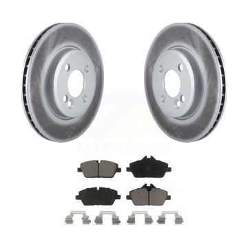 Front Coated Disc Brake Rotors And Ceramic Pads Kit For Mini Cooper KGC-100145