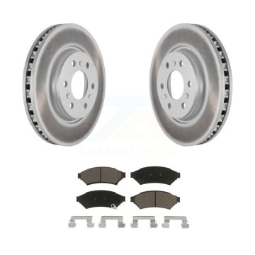 Front Coat Brake Rotor Ceramic Pad Kit For Pontiac Montana Chevrolet Uplander Buick Relay KGC-100152