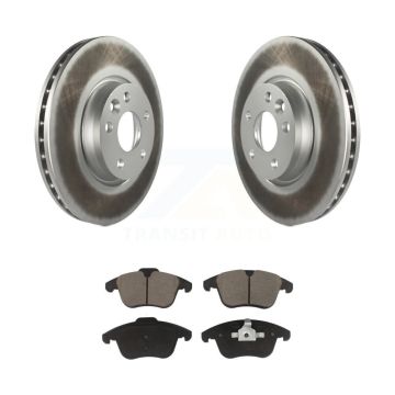 Front Coat Brake Rotor Ceramic Pad Kit For Volvo Land Rover Range Evoque XC70 S60 V60 S80 KGC-100184
