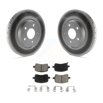 Front Coat Brake Rotor Ceramic Pad Kit For Chevrolet Cobalt Saturn Ion Malibu Pontiac HHR KGC-100188