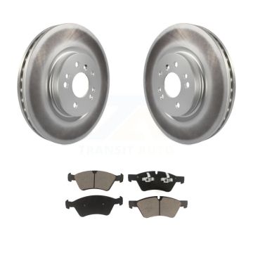 Front Coat Brake Rotor Ceramic Pad Kit For Mercedes-Benz ML350 ML320 R350 ML500 R320 R500 KGC-100196