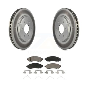 Front Coat Disc Brake Rotors Ceramic Pad Kit For Nissan Frontier Pathfinder Xterra Suzuki KGC-100201