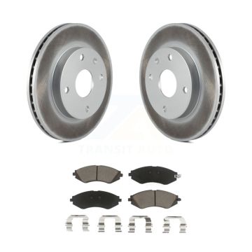 Front Coated Disc Brake Rotor And Ceramic Pad Kit For Chevrolet Optra Suzuki Forenza Reno KGC-100210