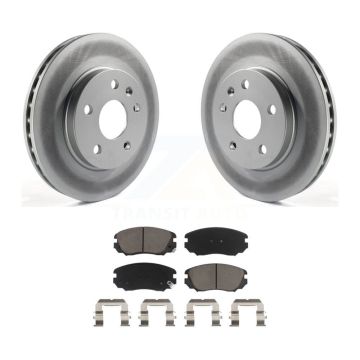 Front Coat Brake Rotors Ceramic Pad Kit For Chevrolet Malibu Buick Regal LaCrosse Limited KGC-100226