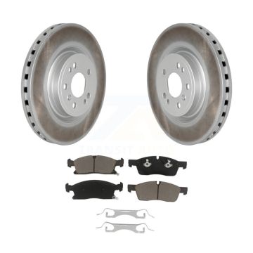 Front Coat Disc Brake Rotors Ceramic Pad Kit For Mercedes-Benz ML350 GLE350 ML250 GLE300d KGC-100227