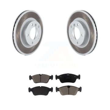 Front Coat Brake Rotor Ceramic Pad Kit For BMW Z3 Z4 320i 328i 323i 325i 318i 323Ci 328is KGC-100318