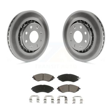 Front Coat Brake Rotors Ceramic Pad Kit For Chevrolet Aveo Pontiac Aveo5 Wave Spark G3 EV KGC-100397