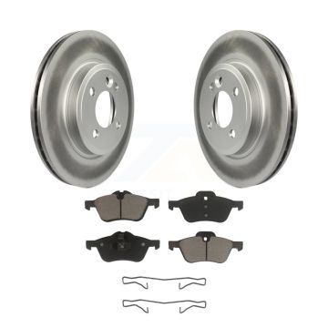Front Coated Brake Rotors Ceramic Pad Kit For Mini Cooper With 276mm Diameter Rotor KGC-100418