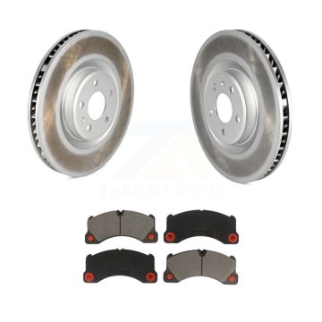 Front Coat Brake Rotor Ceramic Pad Kit For Porsche Macan Without Composite Brakes KGC-101402
