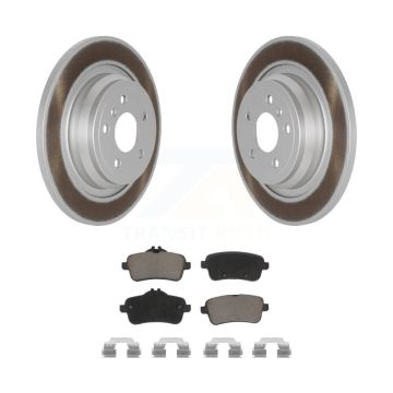 Rear Coated Disc Brake Rotor Ceramic Pad Kit For Mercedes-Benz ML350 GLE350 ML250 GLE300d KGC-101411