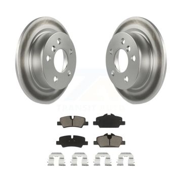 Rear Coated Disc Brake Rotors And Ceramic Pads Kit For Mini Cooper KGC-101429