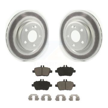 Rear Coat Disc Brake Rotors Ceramic Pad Kit For Mercedes-Benz GLA250 CLA250 INFINITI QX30 KGC-101434