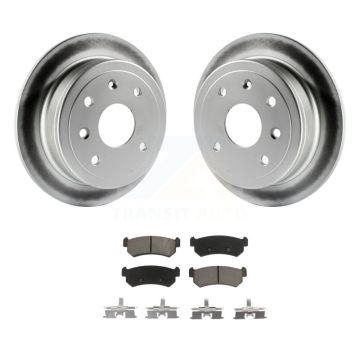 Rear Coated Disc Brake Rotors And Ceramic Pad Kit For Chevrolet Optra Suzuki Forenza Reno KGC-101487