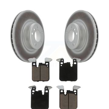 Rear Coat Brake Rotor Ceramic Pad Kit For BMW 320i xDrive 230i 228i 328i M240i M235i 428i KGC-101507