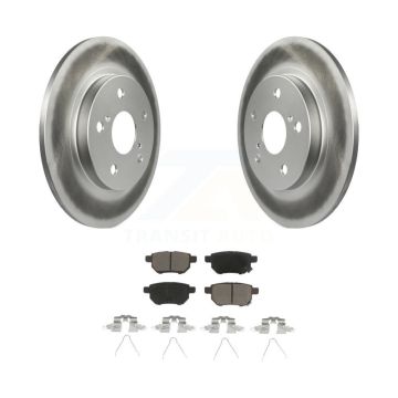 Rear Coat Brake Rotors Ceramic Pad Kit For Toyota Matrix Pontiac Vibe Corolla iM Scion xB KGC-101519