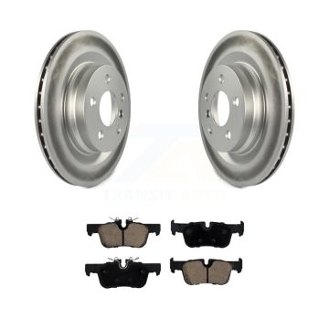Rear Coated Brake Rotor Ceramic Pad Kit For BMW X1 Mini X2 Cooper Countryman Clubman 228i KGC-101530
