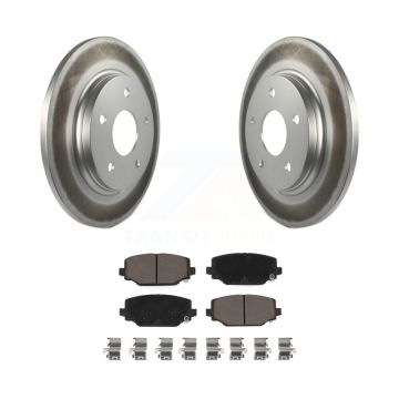 Rear Coated Disc Brake Rotors And Ceramic Pads Kit For Dodge Grand Caravan KGC-101589