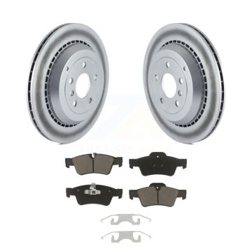 Rear Coat Brake Rotor Ceramic Pad Kit For Mercedes-Benz ML350 GL350 R350 GL320 GL450 R320 KGC-101615