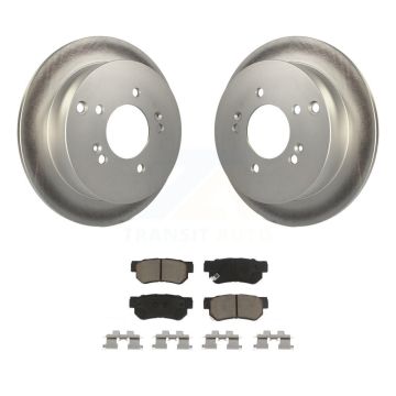 Rear Coated Disc Brake Rotor And Ceramic Pad Kit For Hyundai Tucson Kia Sportage Santa Fe KGC-101633