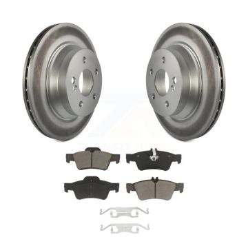 Rear Coat Brake Rotor Ceramic Pad Kit For Mercedes-Benz E350 E400 E320 E500 CLS550 CLS500 KGC-101711