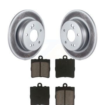 Rear Coat Brake Rotor Ceramic Pad Kit For Mercedes-Benz C230 Chrysler Crossfire C240 C280 KGC-101721