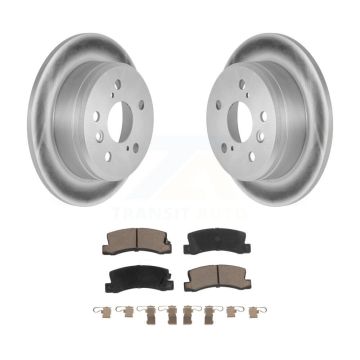Rear Coated Disc Brake Rotors And Ceramic Pads Kit For Toyota Camry Solara Lexus ES300 KGC-101771
