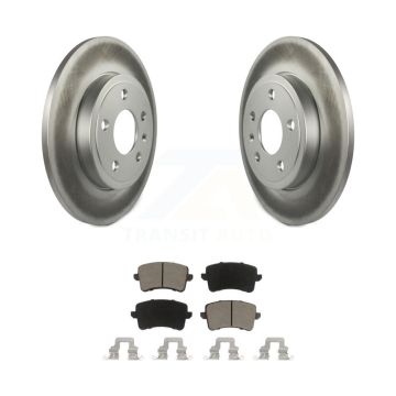Rear Coat Brake Rotors Ceramic Pad Kit For Audi A4 Quattro With 288mm Diameter Rotor KGC-101799