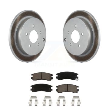 Rear Coat Disc Brake Rotor Ceramic Pad Kit For Buick Rendezvous Pontiac Montana Chevrolet KGC-101869