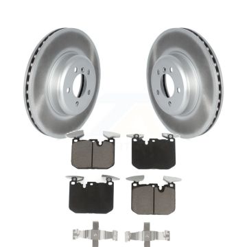 Front Coat Brake Rotor Ceramic Pad Kit For BMW 335i xDrive 435i 440i Gran Coupe 340i GT 3 KGC-102138