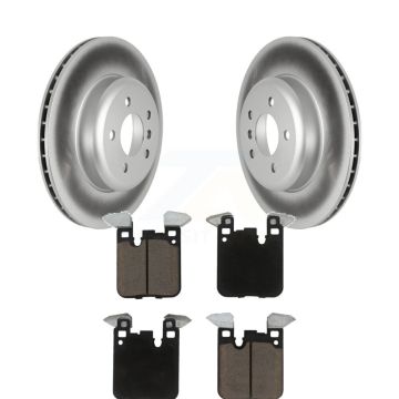 Rear Coat Brake Rotor Ceramic Pad Kit For BMW 328i xDrive 330i 335i 428i 435i 430i Gran 3 KGC-102172
