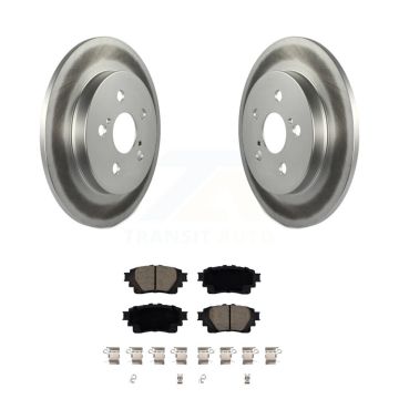 Rear Coat Brake Rotor Ceramic Pad Kit For Toyota Corolla 1.8L With Electric Parking KGC-102214