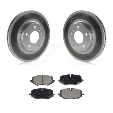 Front Coated Disc Brake Rotor & Ceramic Pad Kit For Chevrolet Trailblazer Buick Encore GX KGC-102564