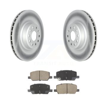 Rear Coat Disc Brake Rotors Ceramic Pad Kit For Tesla X S With Single Piston Caliper KGC-102638