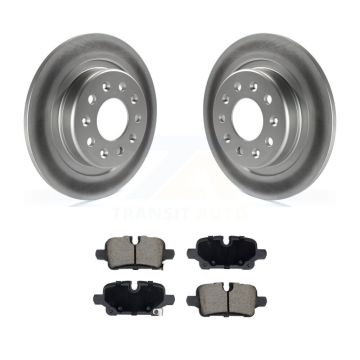 Rear Coated Disc Brake Rotor And Ceramic Pad Kit For Chevrolet Equinox GMC Terrain Malibu KGC-102639