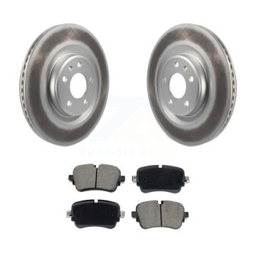 Rear Coated Brake Rotors Ceramic Pad Kit For 17-18 Audi Q7 With 330mm Diameter Rotor KGC-102645