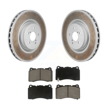 Front Coated Disc Brake Rotors And Ceramic Pads Kit For Subaru BRZ Impreza Toyota 86 KGC-102752