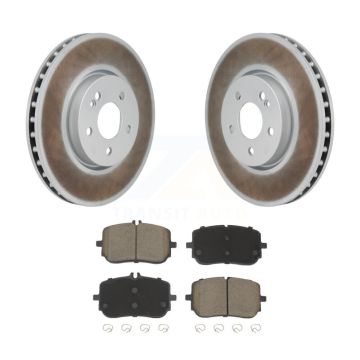 Front Coat Brake Rotor Ceramic Pad Kit For Mercedes-Benz A220 CLA250 With Standard Brakes KGC-102769