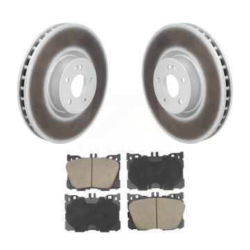 Front Coat Brake Rotor Ceramic Pad Kit For Mercedes-Benz C43 AMG GLC43 E450 E400 C450 E53 KGC-102788