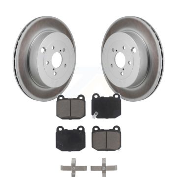 Rear Coated Disc Brake Rotors Ceramic Pad Kit For Subaru BRZ Toyota 86 With Brembo Brakes KGC-102810