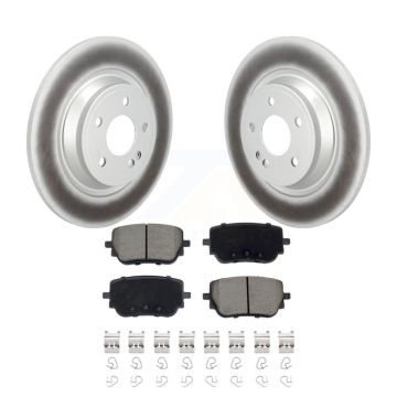 Rear Coated Disc Brake Rotors Ceramic Pad Kit For Mercedes-Benz GLB250 GLA250 EQB 350 300 KGC-102819