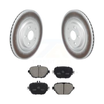 Rear Coat Disc Brake Rotors Ceramic Pad Kit For Mercedes-Benz E400 E450 E53 AMG E43 CLS53 KGC-102821