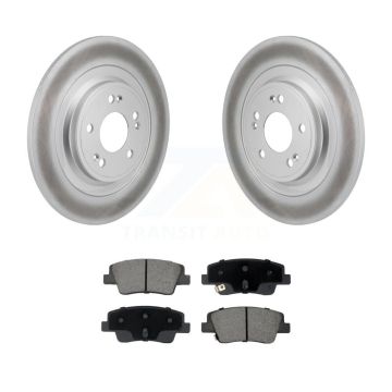 Rear Coat Brake Rotor Ceramic Pad Kit For Hyundai Ioniq 5 Genesis Kia EV6 GV70 6 GV60 G80 KGC-102838