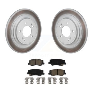Rear Coated Disc Brake Rotors And Ceramic Pads Kit For Hyundai Tucson Kia Sportage KGC-102859