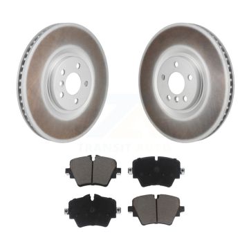 Front Coat Brake Rotor Ceramic Pad Kit For BMW 228i Gran Coupe With Blue Painted Calipers KGC-102901