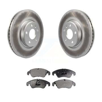 Front Coated Brake Rotor Semi-Metallic Pad Kit For Audi A4 Quattro Q5 A5 allroad A7 S5 A6 KGF-100461