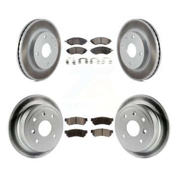 Front Rear Coat Brake Rotor Semi-Metallic Pad Kit For Chevrolet Optra Suzuki Forenza Reno KGF-100894
