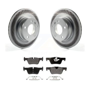 Rear Coat Brake Rotors Semi-Metallic Pad Kit For BMW 230i xDrive 228i 328i 320i 428i 328d KGF-101567