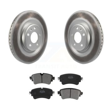 Rear Coat Brake Rotors Semi-Metallic Pad Kit For Audi Q5 A4 Quattro A5 Sportback S5 S4 A6 KGF-101776