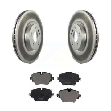 Front Coated Brake Rotors Semi-Metallic Pad Kit For BMW X1 Mini Cooper Countryman X2 228i KGF-101864
